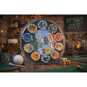 VEGAS GOLF Game poker chip Authentic NEW IN PACKAGE